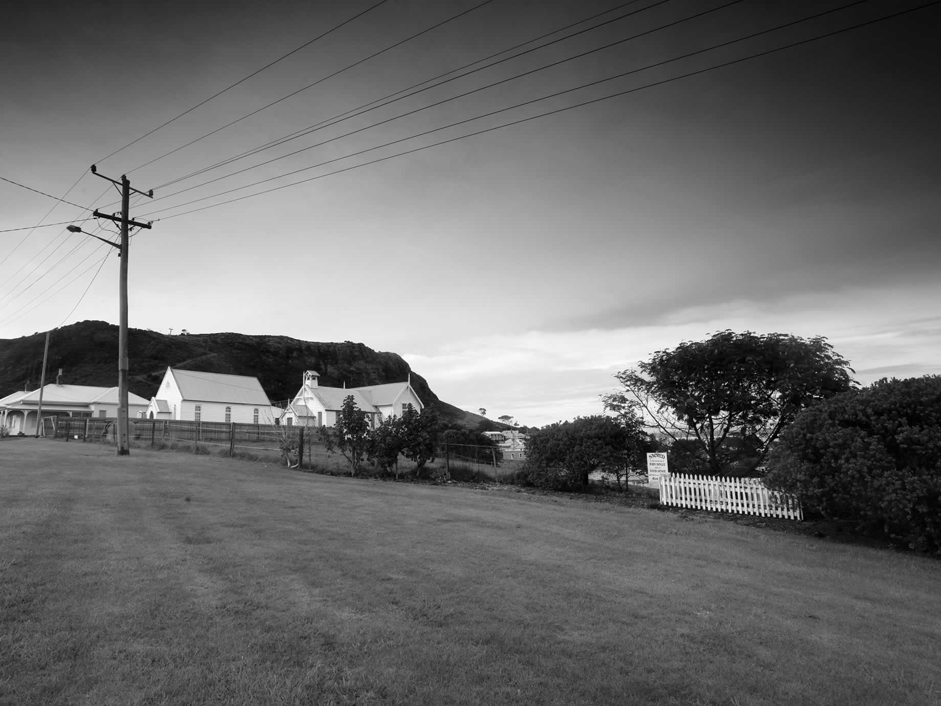 Photographer: David Murphy The site of Mary Bogue’s gravestone