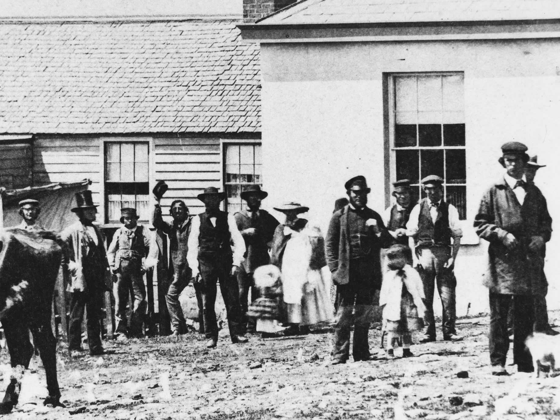 Source: Meg Eldridge The Commercial Hotel, 1858